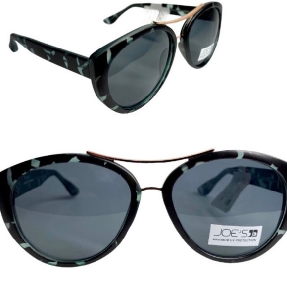 Joe's Jeans Accessories - Joe's Jeans Cateye Matte Tortoise Blue/Black sunglasses JJ 6021